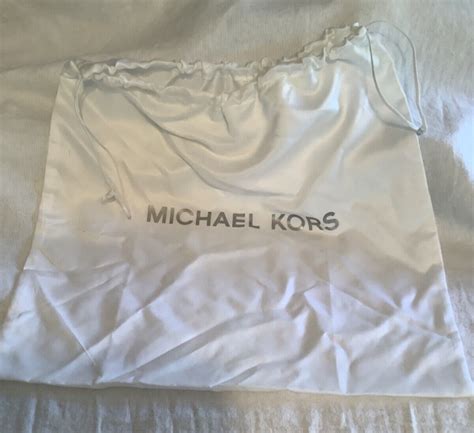 michael kors logo dust bag